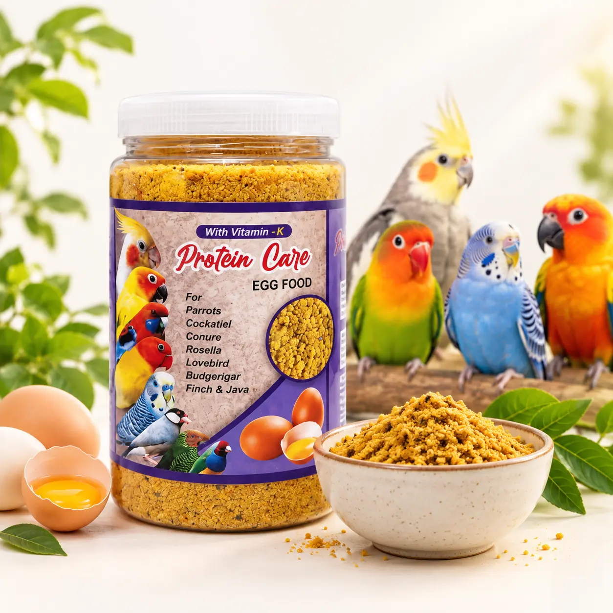 BABYCARE Handfeeding Formula: বাচ্চা পাখির যত্নে পুষ্টিকর হ্যান্ড-ফিডিং ফর্মুলা